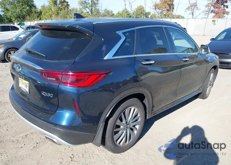 2025 Infiniti Qx50 Luxe Awd from USA, damaged, VIN 3PCAJ5BB4SF107330